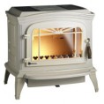 Estufa invicta bradford esmaltada marfil